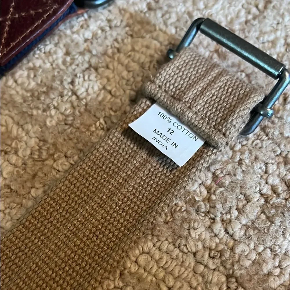 Chic Blue and Black Belt Set Men M, Boys L, and Boys 12 - Picture 5 of 11